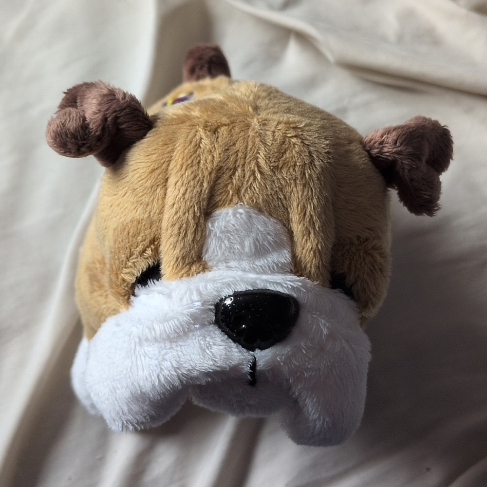 Webkinz Bulldog HM126 NO CODE Plush Stuffed Animal Y2K